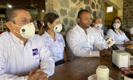 Sí va Santiago Benuto por la presidencia de Cuauhtémoc, anuncia PES