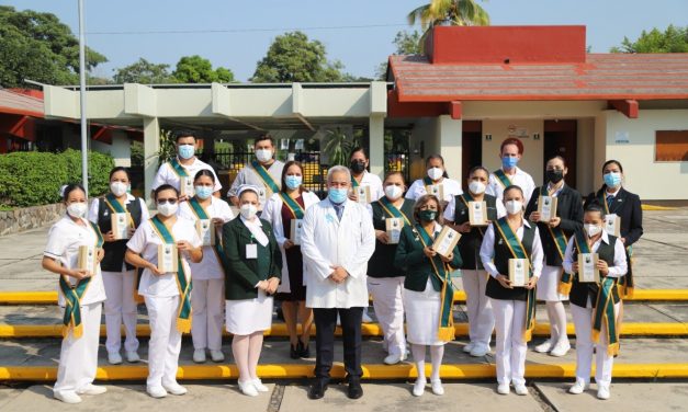 Reconoce IMSS Colima labor de enfermería por su humanismo, profesionalismo, entrega y vocación de servicio
