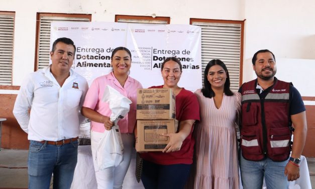Entregan apoyos alimentarios a mujeres de Cuauhtémoc
