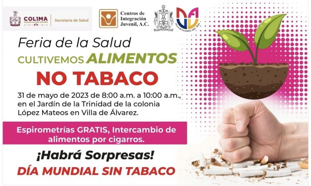 La Villa se suma a la Campaña “Cultivemos Alimentos no tabaco”; Habrá intercambio de cigarros por alimentos