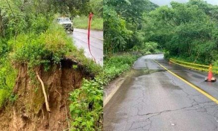Cierran durante 48 horas la carretera Villa de Álvarez-Minatitlán, por constantes derrumbes