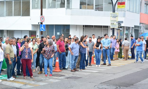 Las y los trabajadores y funcionarios del Ayuntamiento de Colima, se suman al Segundo Simulacro Nacional