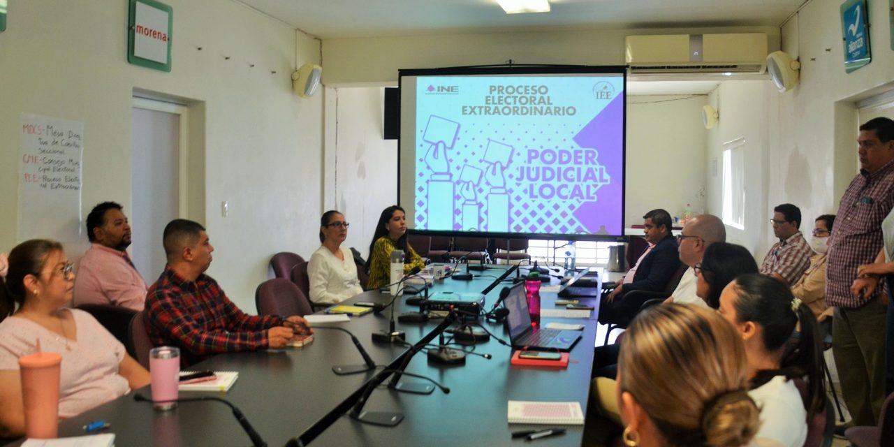 El Instituto Electoral del Estado de Colima avanza con los trabajos de cara a las elecciones del domingo 01 de junio